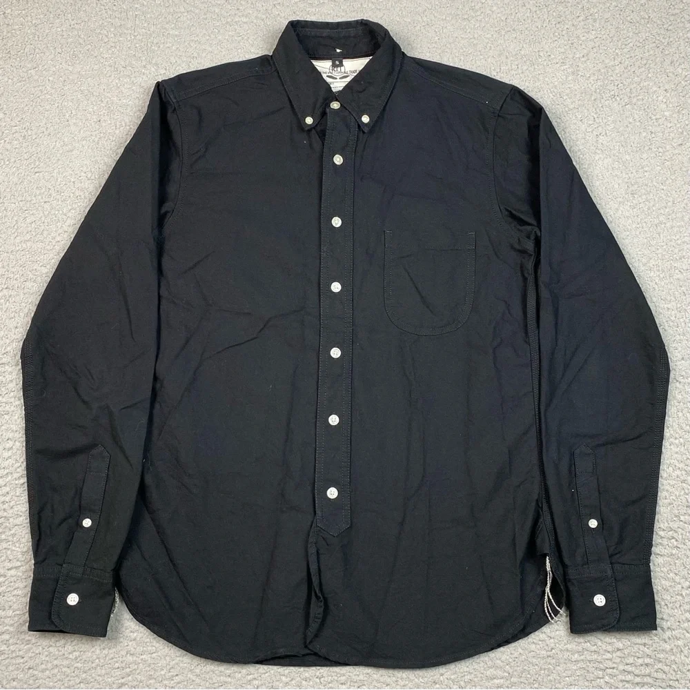 RGT Rogue Territory Men's Size S Black Long Sleeve Button Down Shirt Small EUC - Picture 1 of 9